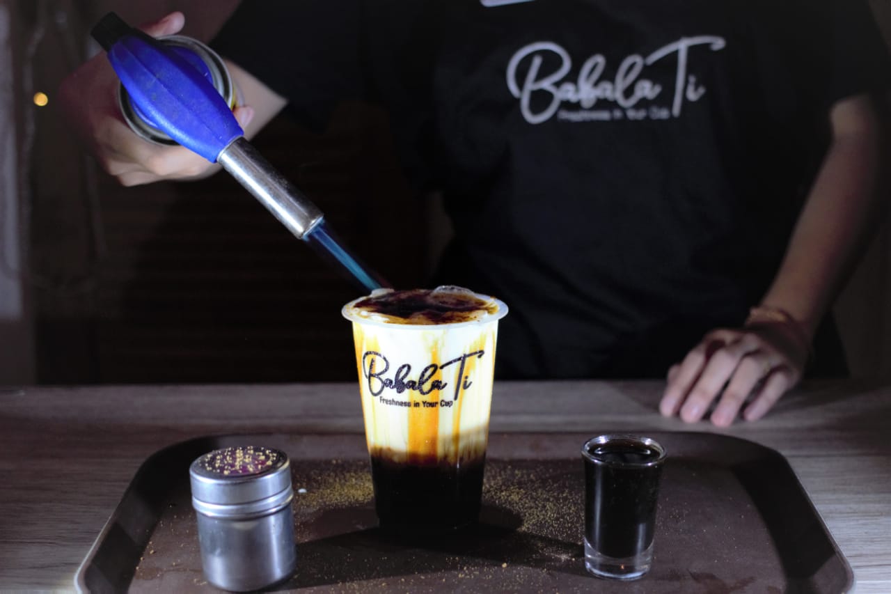 Milk Tea Brown Sugar w/ Creme Brulee Large BB